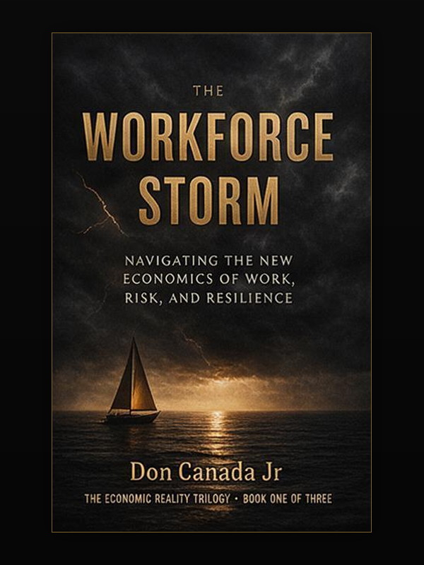 The Workforce Storm by Mr. Nobody — The Economic Reality Trilogy, Book One of Three — cover